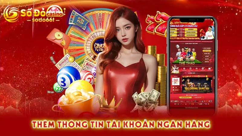 Thêm thông tin tài khoản ngân hàng