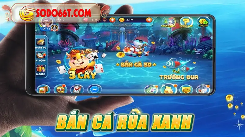 Bắn cá rùa xanh