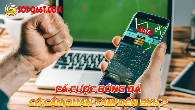 Cá cược bóng đá có cần quan tâm đến BXH?