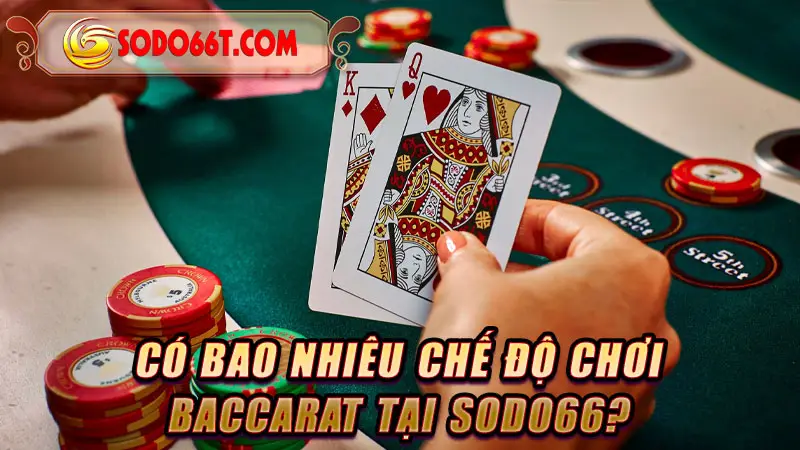 Có bao nhiêu chế độ chơi Baccarat tại SODO66?
