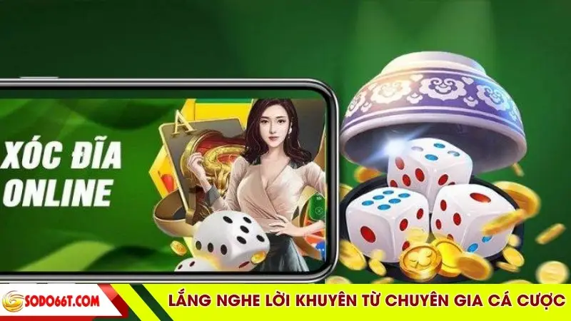 Lắng nghe lời khuyên từ chuyên gia cá cược