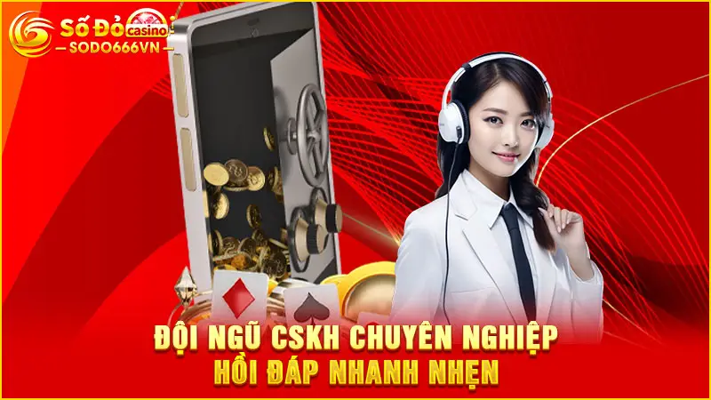 Đội ngũ CSKH chuyên nghiệp, hồi đáp nhanh nhẹn