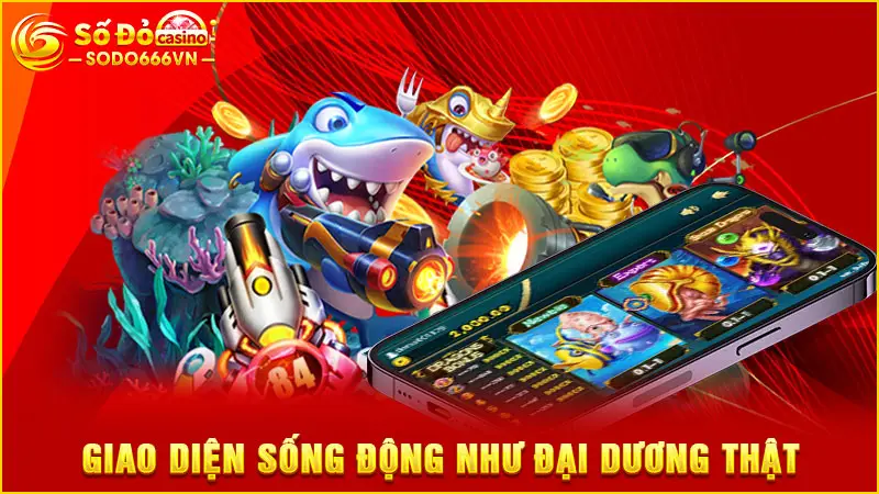 Giao diện sống động như đại dương thật