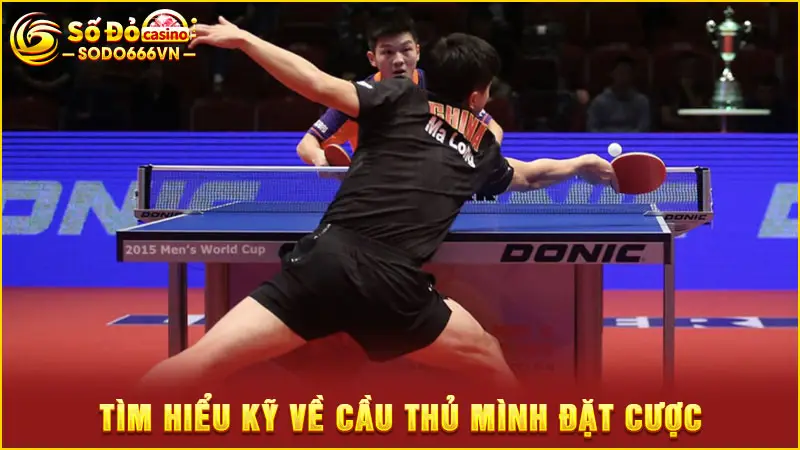 Tìm hiểu kỹ về cầu thủ mình đặt cược